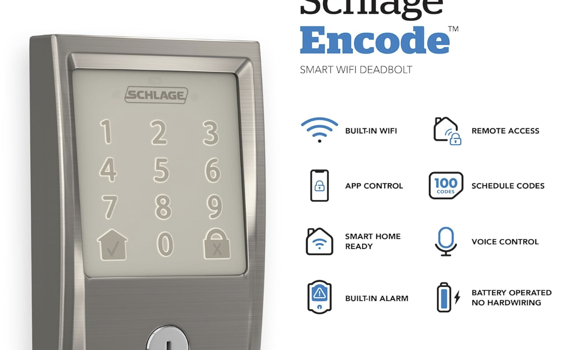 Schlage Encode Smart Wi-Fi Deadbolt